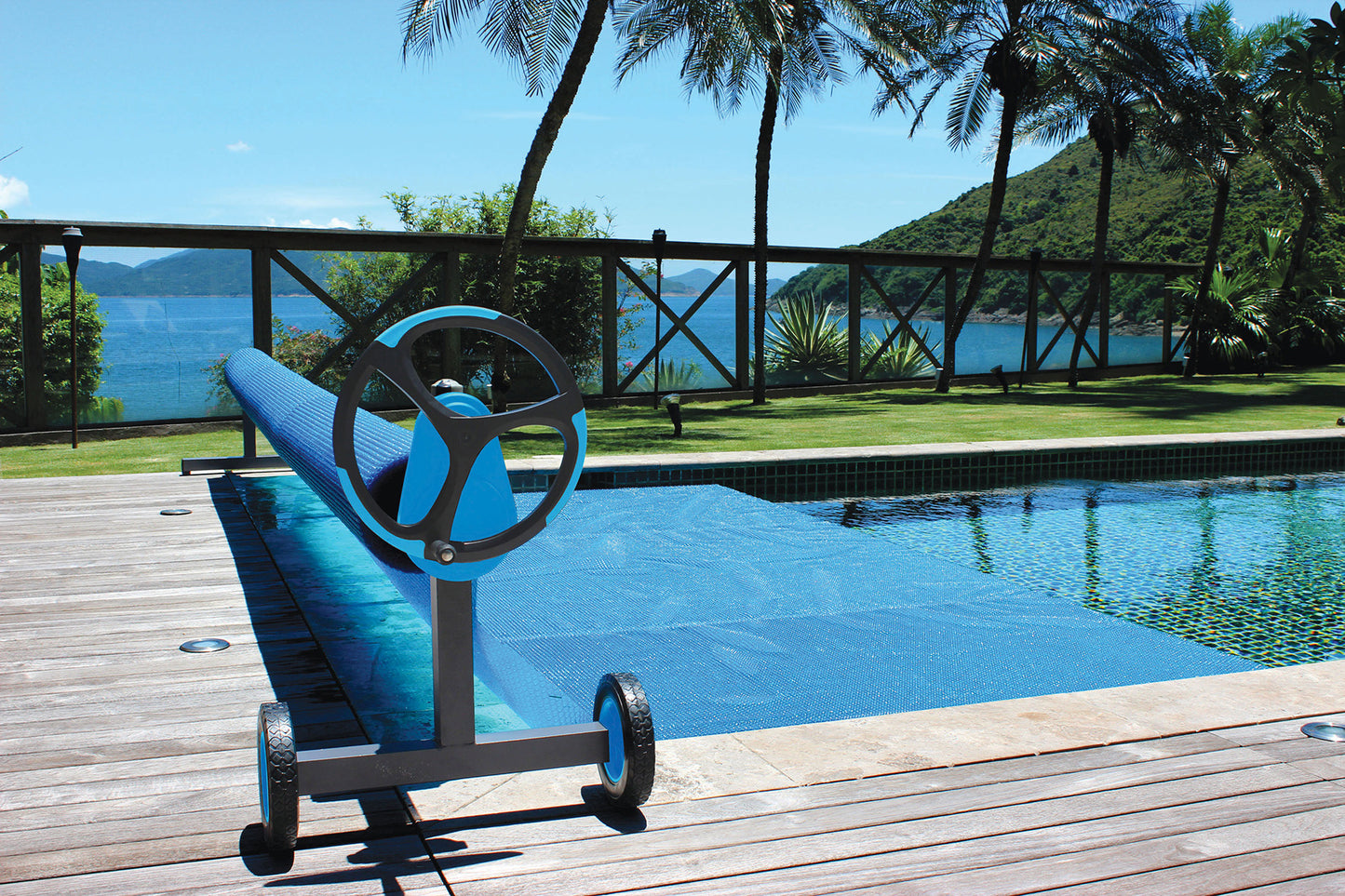 Kokido Presto Alux Deluxe Oprolsysteem Voor Solarzeil