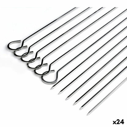 Algon Barbecuespiesset Algon Metaal 27 Cm 6 Onderdelen (24 Stuks)