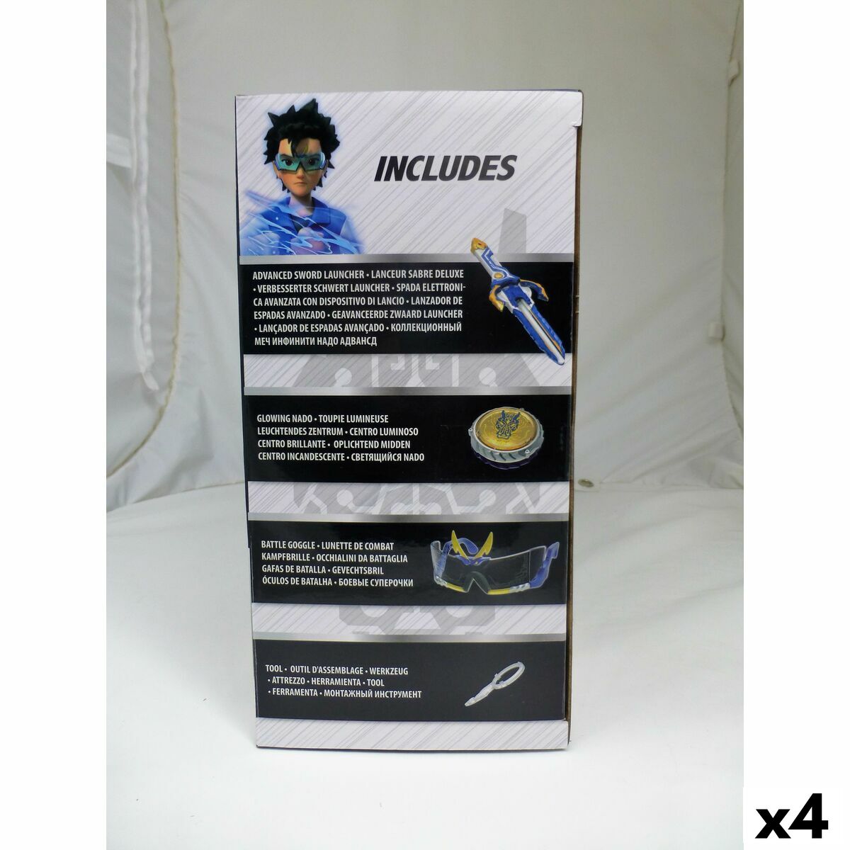 Infinity Nado Draaiende Tol Infinity Nado (4 Stuks)