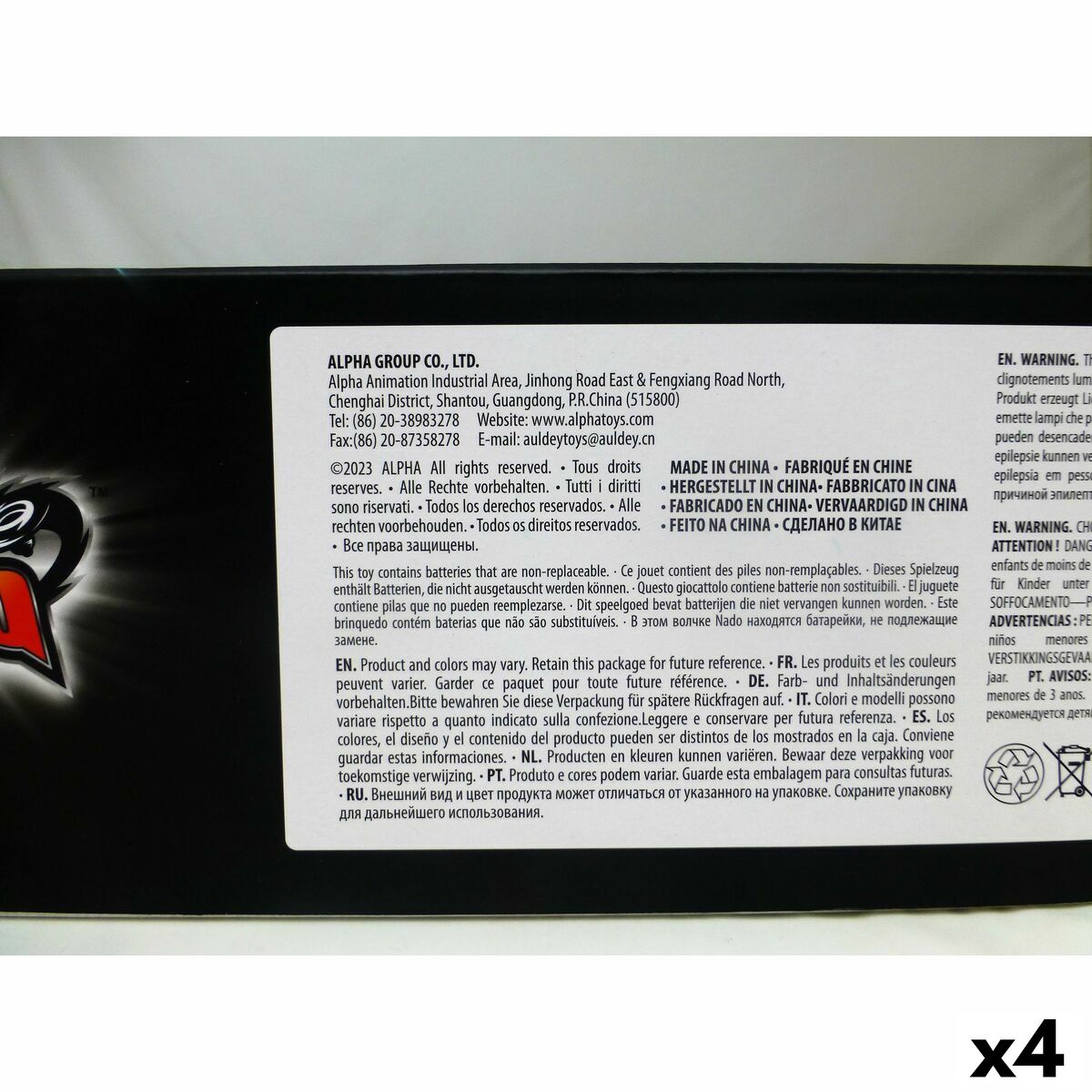 Infinity Nado Draaiende Tol Infinity Nado (4 Stuks)