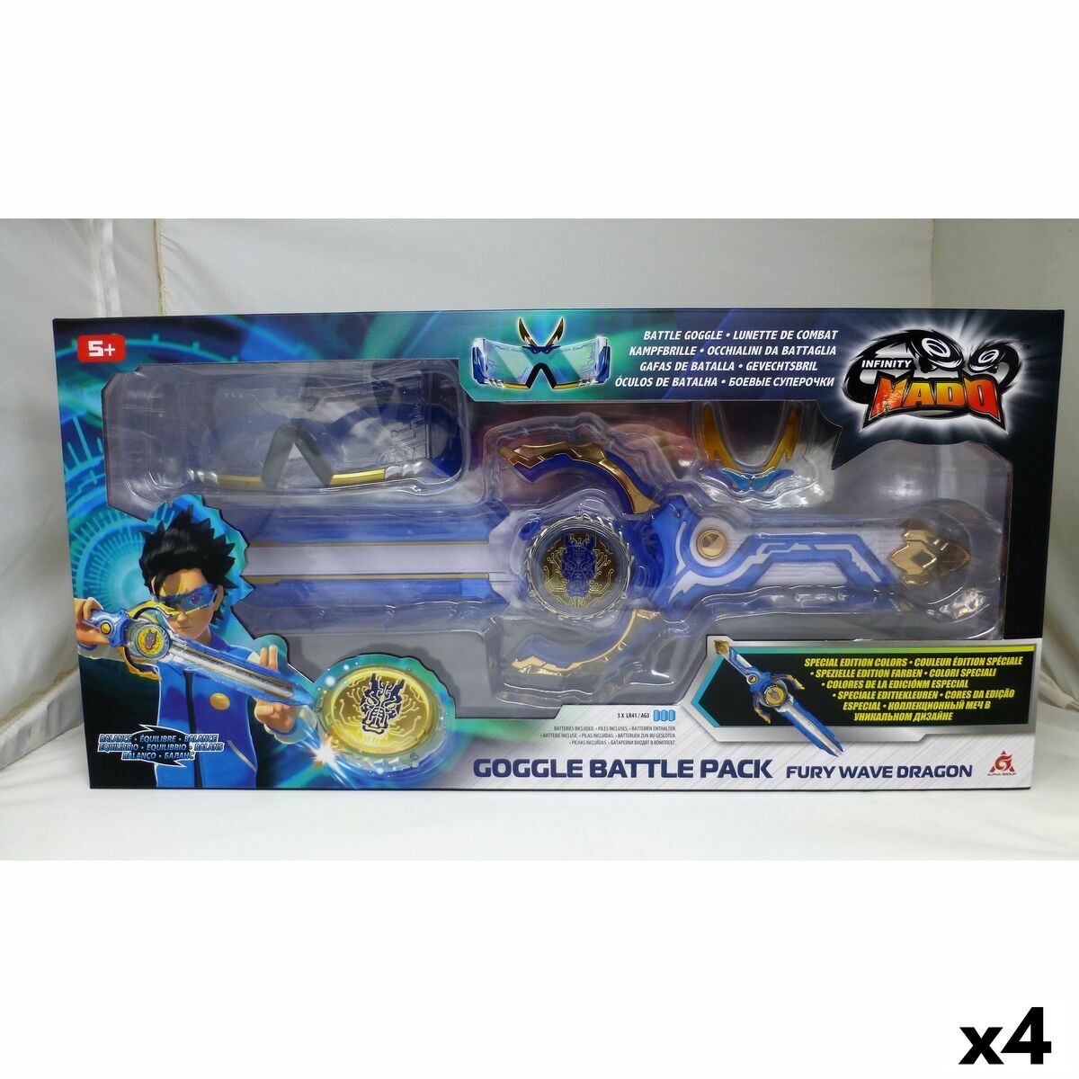 Infinity Nado Draaiende Tol Infinity Nado (4 Stuks)