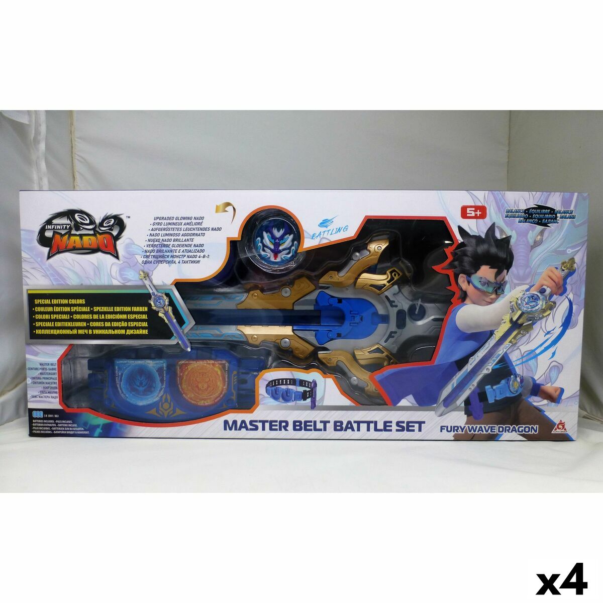 Infinity Nado Draaiende Tol Infinity Nado (4 Stuks)