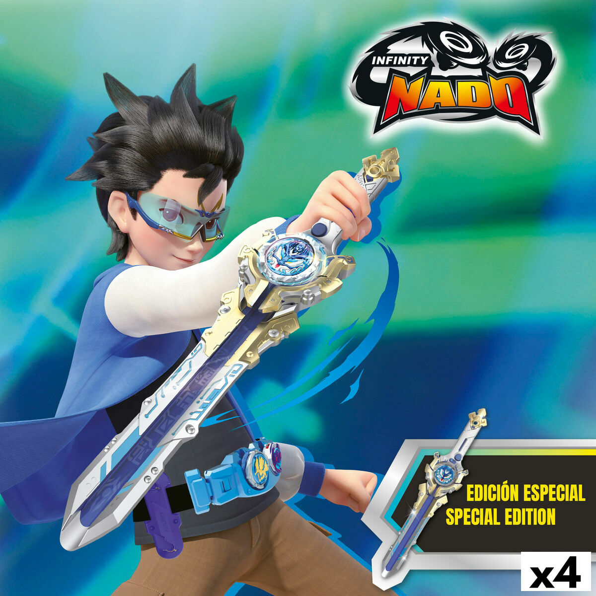 Infinity Nado Draaiende Tol Infinity Nado (4 Stuks)