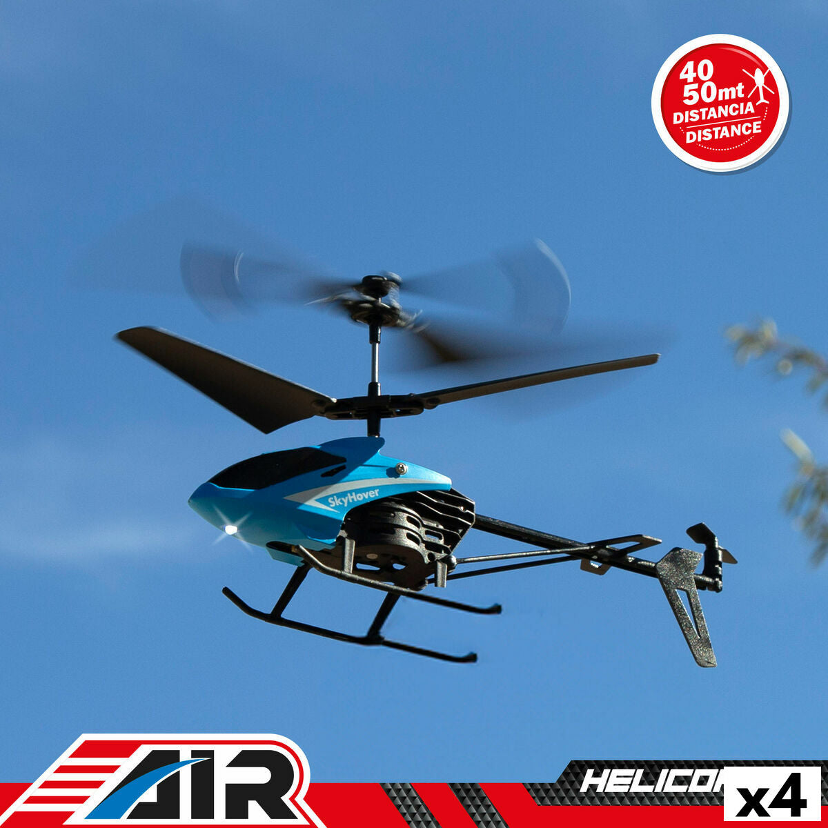 Colorbaby Helikopter Op Afstandsbediening Colorbaby (4 Stuks)