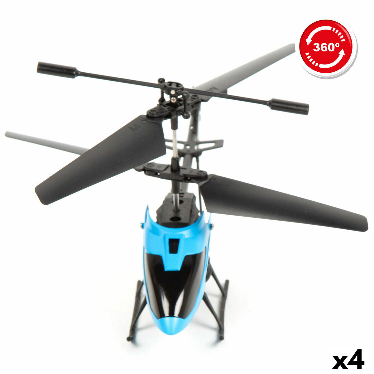 Colorbaby Helikopter Op Afstandsbediening Colorbaby (4 Stuks)