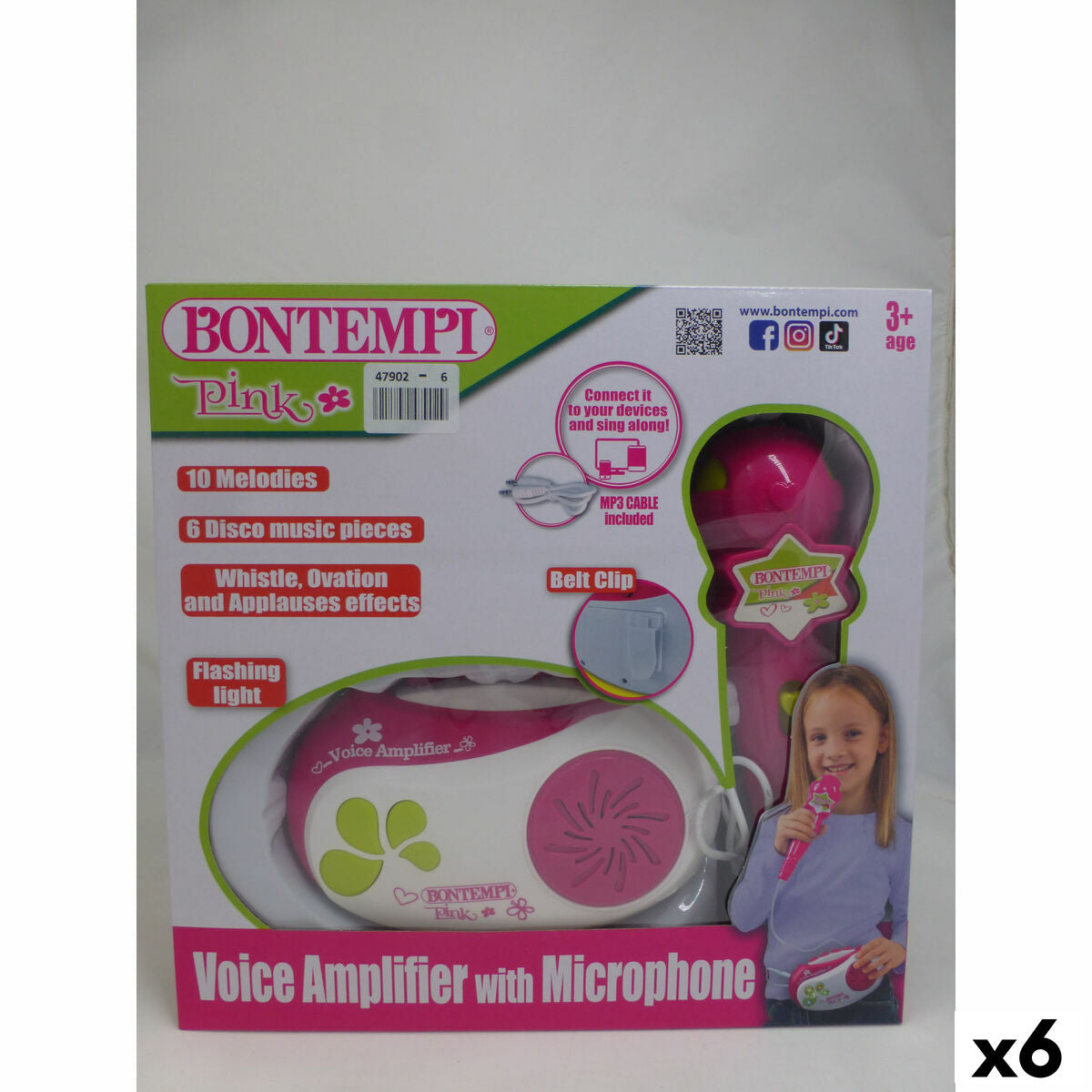 Bontempi Speelgoedmicrofoon Bontempi