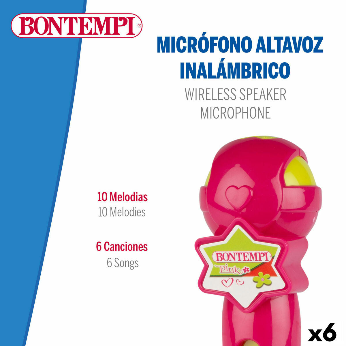 Bontempi Speelgoedmicrofoon Bontempi