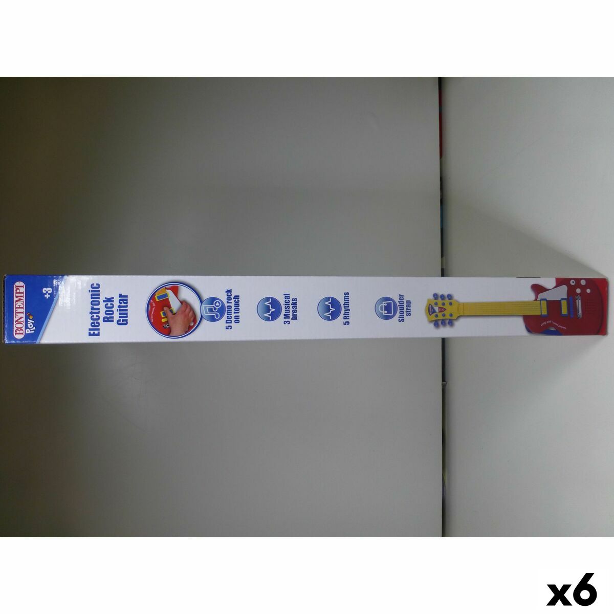 Bontempi Kindergitaar Bontempi 20 X 56 X 4 Cm (6 Stuks)