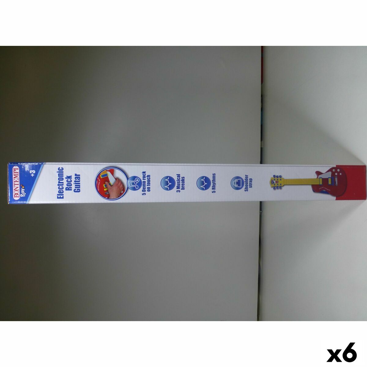 Bontempi Kindergitaar Bontempi 20 X 56 X 4 Cm (6 Stuks)