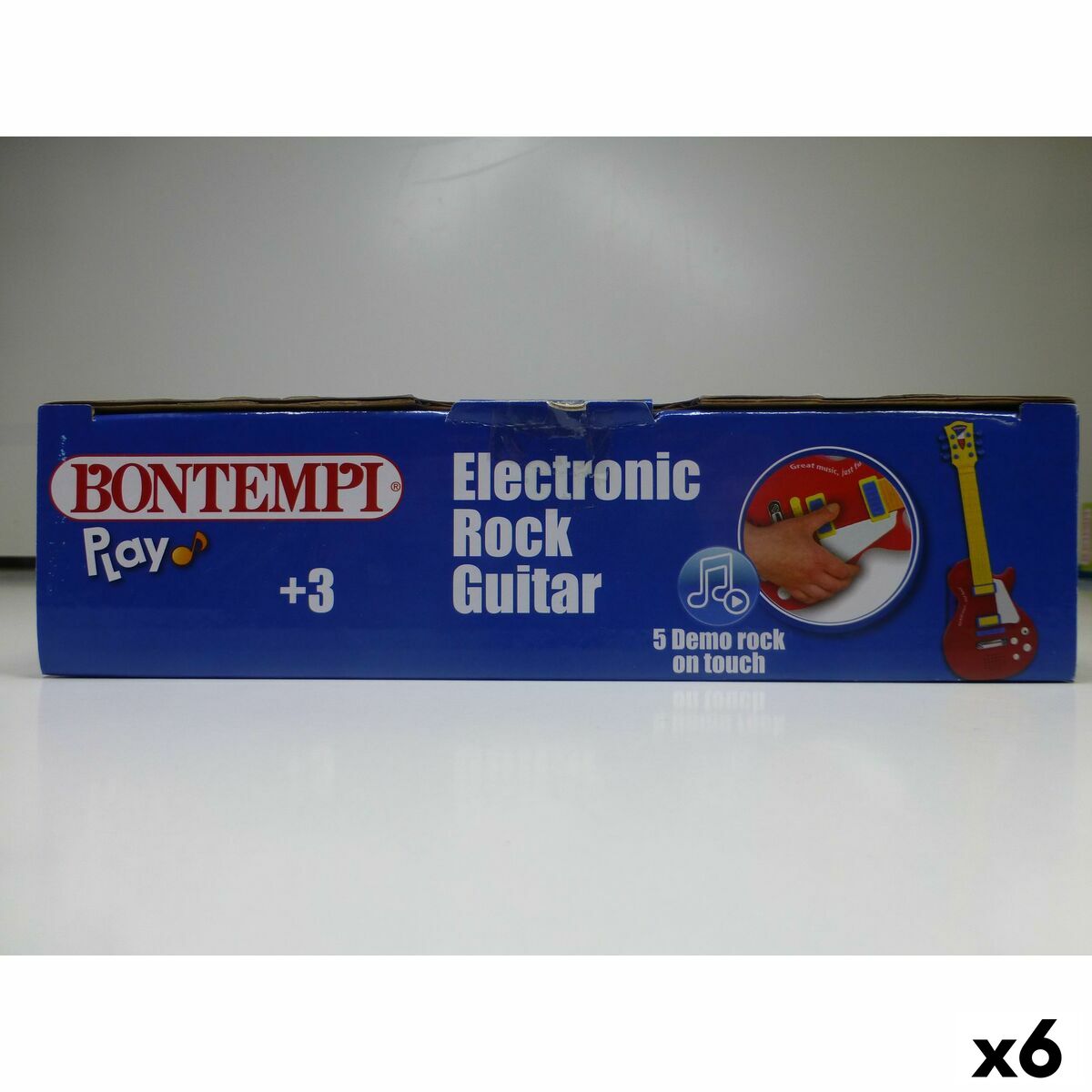 Bontempi Kindergitaar Bontempi 20 X 56 X 4 Cm (6 Stuks)