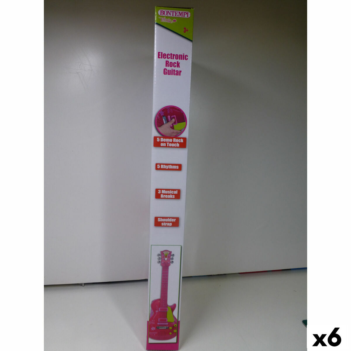 Bontempi Kindergitaar Bontempi 20 X 56 X 4 Cm (6 Stuks)