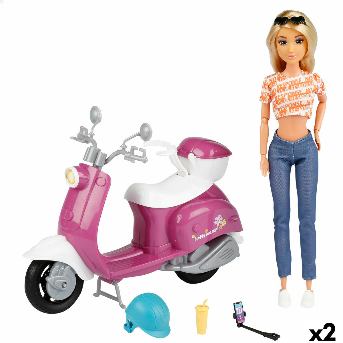 Bigbuy Kids Pop 28 X 19 X 12 Cm (2 Stuks)