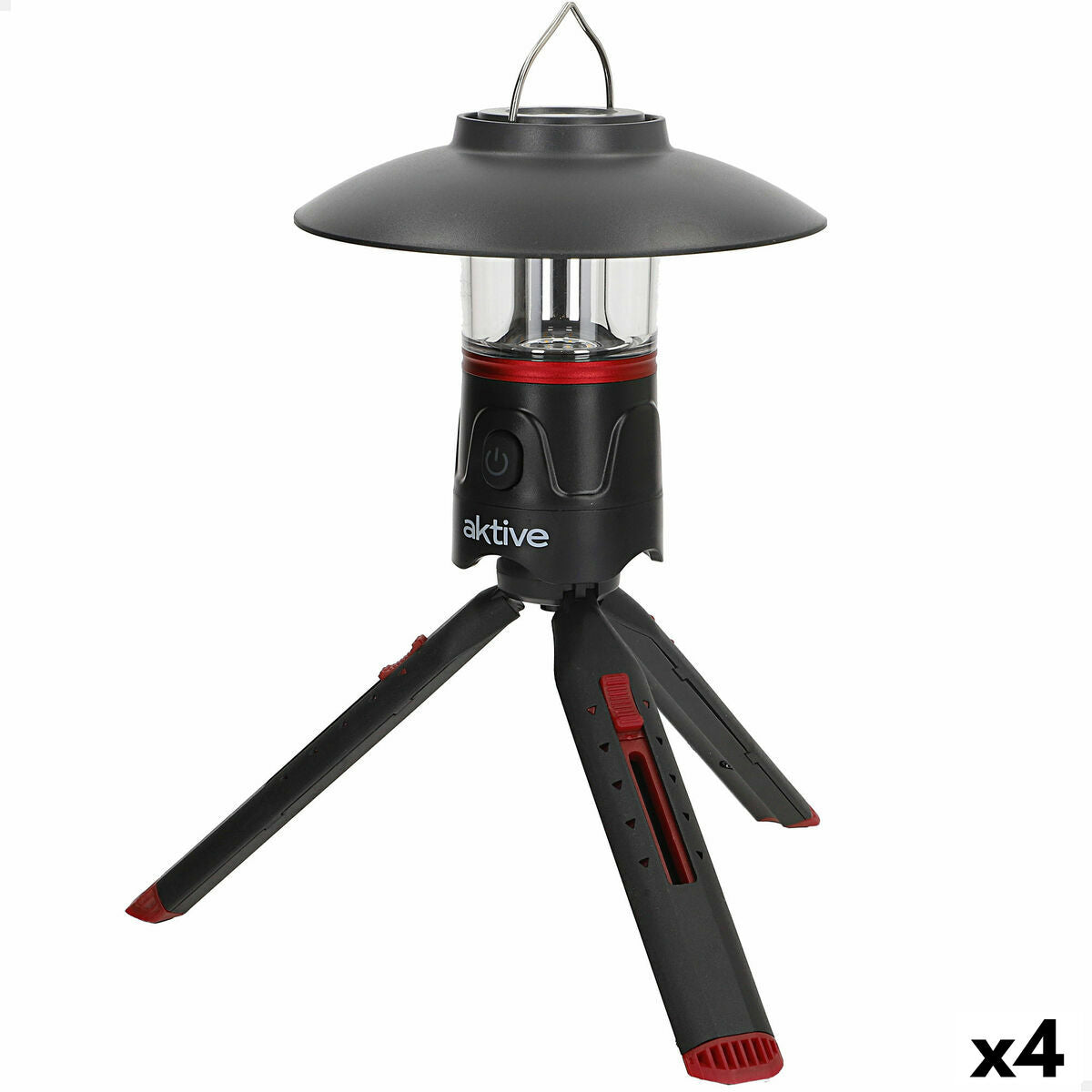 Aktive Zaklamp Aktive Plastic (4 Stuks)