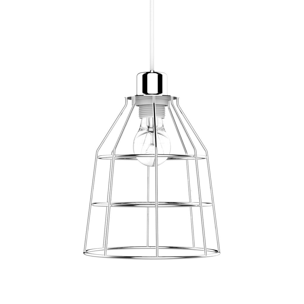 Hanglamp Jonas metaaldraad zilver