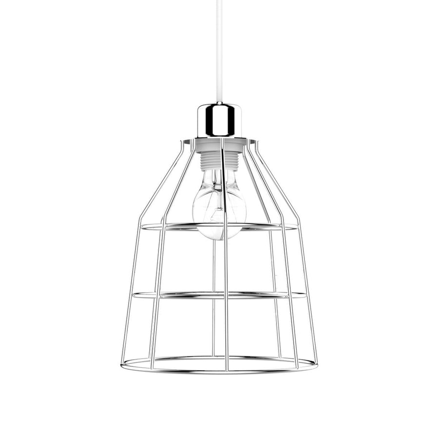 Hanglamp Jonas metaaldraad zilver