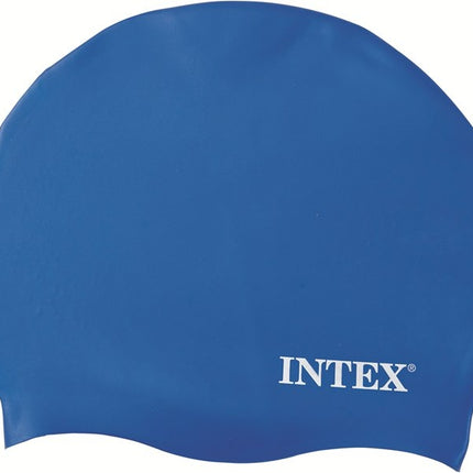 Intex Siliconen Zwemcap-Blauw