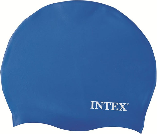 Intex Siliconen Zwemcap-Blauw