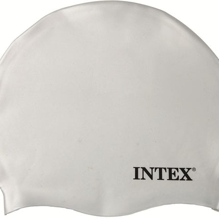 Intex Siliconen Zwemcap-Wit