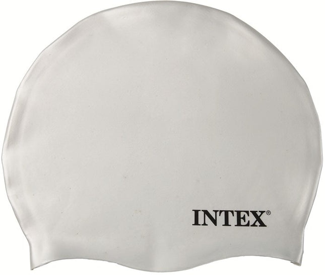 Intex Siliconen Zwemcap-Wit