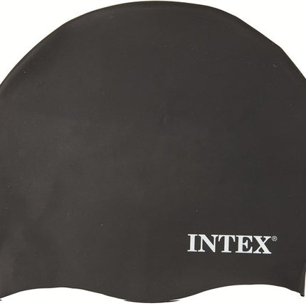 Intex Siliconen Zwemcap-Zwart